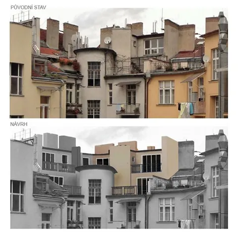 podkrovní apartmá 2 — vizualizace 08