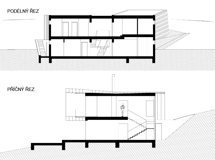 vila Drahelčice — výkres 10
