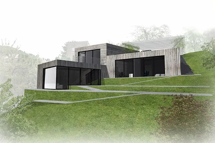 vila Chuchle — vizualizace 01