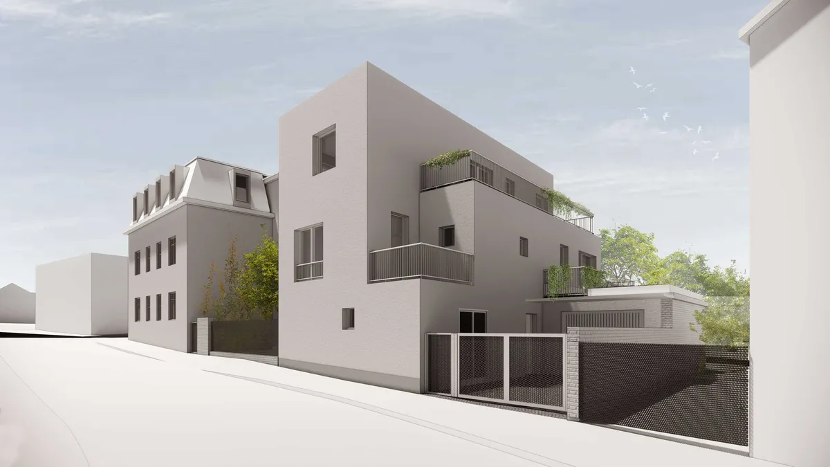 minivila Kunratice — vizualizace 02, ulice
