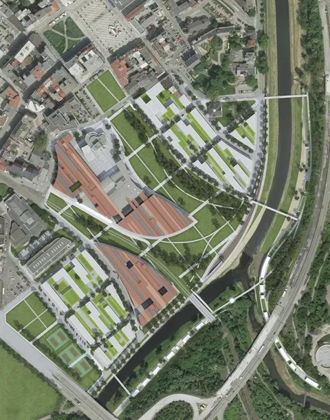 Ostrava Černá louka — vizualizace 04