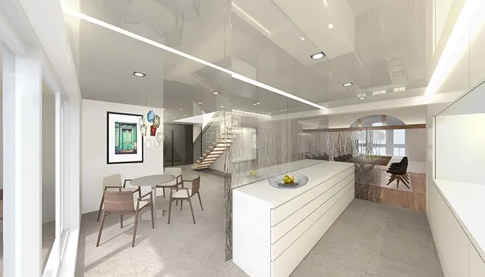 podkrovní apartmá 2 — vizualizace 03