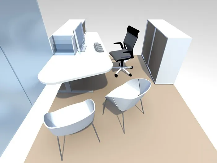 akustický design, poradenský stůl — výkres 11