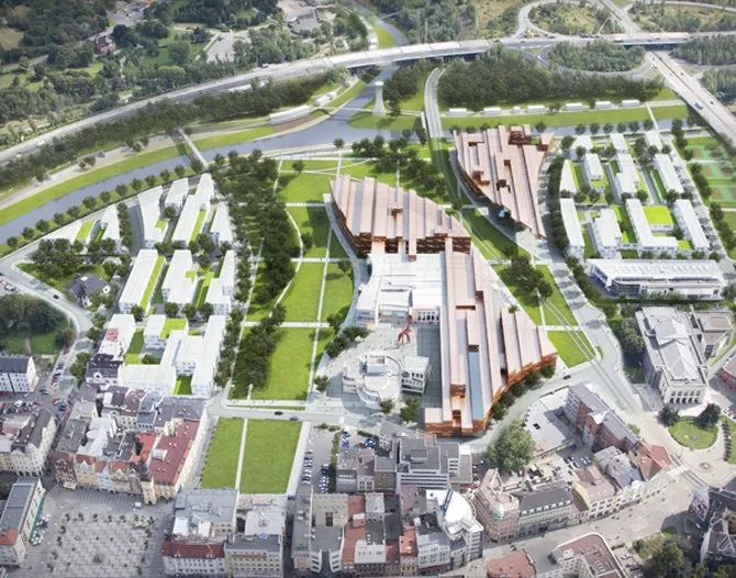 Ostrava Černá louka — vizualizace 03